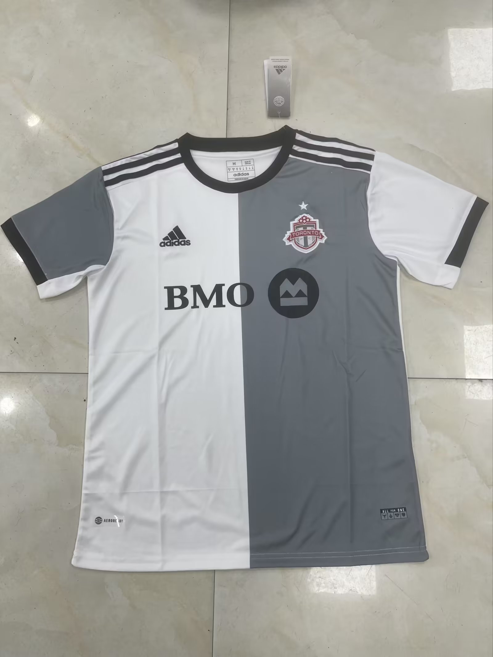 AAA Quality Toronto 23/24 Away White/Grey Soccer Jersey